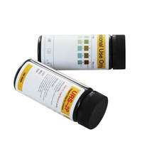 Strip Tes Urine Mikroalbumin Profesional URS-2P Reagen Analisis Urin Manual Sumber Daya