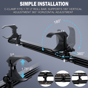 Barra de Luz de Persecución Ultradelgada de 25" con Freno, Señal de Giro y Luz de Reversa para Offroad UTV/ATV Can-<span class=keywords><strong>Am</strong></span> Maverick X3 Polaris RZR/Jeep - Product Image 5