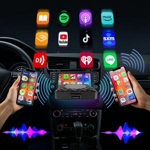 Adaptador Inalámbrico Carplay Android Auto, 4 Núcleos, 2GB, 32GB, Android 10, Tipo C, USB, Tarjeta TF, Plug and Play, Universal para Auto - Product Image 2