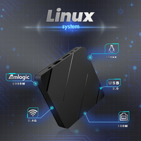 2024 Ubuntu20.04 Linux5.15 Linux Tv Box X96 Amlogic S905W décodage 4K décodeur WiFi