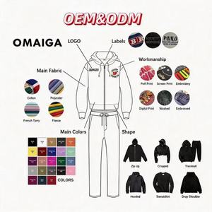 Hoodie court zippé Righteous Risen King, haute qualité, personnalisé, style Hip Hop, fabricants de hoodies 100% coton pour hommes - Product Image 6