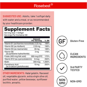 วิตามิ<span class=keywords><strong>น</strong></span>บีรวมแบบซอฟต์เจล แคปซูลเสริมพลั<span class=keywords><strong>ง</strong></span><span class=keywords><strong>ง</strong></span>านสู<span class=keywords><strong>ง</strong></span>สุด ได้รับการรับรอ<span class=keywords><strong>ง</strong></span>มาตรฐาน GMP และฮาลาล ผลิตภายใต้แบรนด์ขอ<span class=keywords><strong>ง</strong></span>คุณเอง พร้อมสูตรและบรรจุภัณฑ์ที่ออกแบบเฉพาะ - Product Image 6