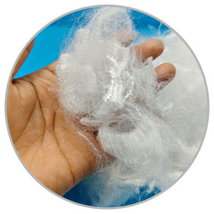 Tái chế màu trắng thấp nóng chảy <span class=keywords><strong>Polyester</strong></span> <span class=keywords><strong>STAPLE</strong></span> sợi PSF để làm đầy - Product Image 4