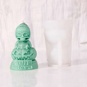 Molde de Silicona para Velas Aromáticas TangChu Cute Monster Squad, para Decoración de Fiestas, Regalo Único y Ambiente Gótico - Product Image 6