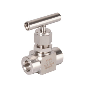 วาล์วเข็มแบบมือหมุน 2507 Od14 6000Psi มาตรฐานอังกฤษ ควบคุมการไหล - Product Image 5