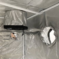 80x80x160 Kit tente de culture hydroponique d'intérieur pour débutants facilement assemblé avec cadre en métal pour la culture en intérieur