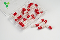 Capsules de gélatine vides de qualité pharmaceutique YS, 99,90 % de taux de remplissage, taille et couleur personnalisées