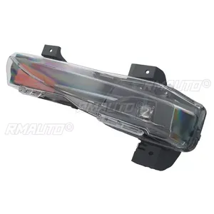Pour Tesla Model S 2021-2023, ensemble de feux antibrouillard avant version US, lampe LED DRL ambre, accessoires de remplacement gauche et droite 2022 - Product Image 2