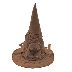 Réplica del Sombrero Seleccionador de Potteres, Sombrero de Bruja de Cuero Sintético Marrón, Sombrero de Árbol para Halloween, Cosplay, Disfraces, Fiestas, Decoración y Accesorios - Product Image 6