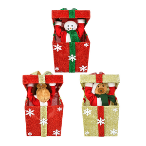 Déstockage Usine : Nouveauté Populaire – Jouet Musical Teddy Pop, Ornements de Noël Animés, Boîte Cadeau Électrique Lumineuse, Écologique, Livraison Rapide - Product Image 6