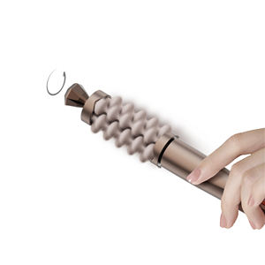 Premium 2025 Neues Modell Gesichts- und Nackenmassagestab mit automatischer Links-Rechts-Rotation, Silikonmaterial und austauschbaren Köpfen - Product Image 2