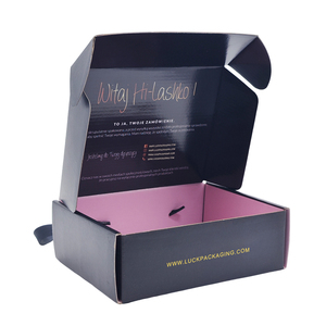 Tùy Chỉnh In Logo Pr Bao Bì Bưu Phẩm Vận Chuyển Di Chuyển Các Tông Sóng Hộp Giấy Cho Quần Áo Phù Hợp Với T Áo Sơ Mi May Mặc - Product Image 4