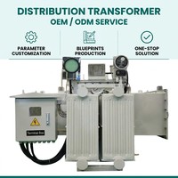 Transformateur immergé dans l'huile, de qualité industrielle, conçu pour les conditions difficiles, adapté aux champs pétroliers, aux usines pétrochimiques et aux zones dangereuses, pour l'alimentation électrique.