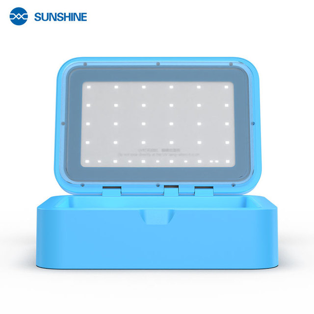 SUNSHINE S-918B SE UV Curing Vacuum Laminating Machine for Mobile Phone Hydrogel Film Screen Protector Bubbles Remove Tools