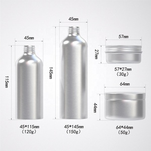 Set de Cuidado Facial Luminoso Macaron |   Envases de Aluminio para Crema, Tarros y Botellas de Aluminio para Lociones y Cremas - Product Image 2