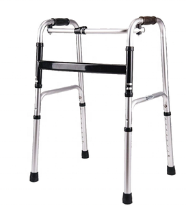 Muletas ortopédicas plegables con marco para caminar ligero de acero inoxidable médico para <span class=keywords><strong>Andador</strong></span> de ancianos - Product Image 1