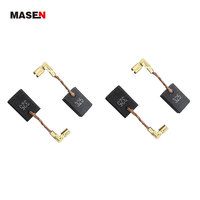 Kit de brosses à filtre carbone pour makita CB318, 4 pièces, 9560CV 95561cv 9563CV 95654cv