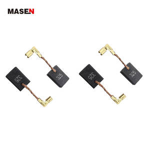 Kit de brosses à filtre carbone pour <span class=keywords><strong>makita</strong></span> CB318, 4 pièces, 9560CV 95561cv 9563CV 95654cv - Product Image 2