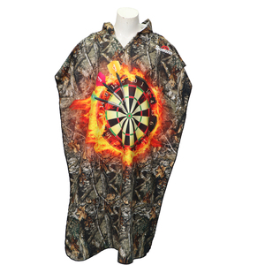 <span class=keywords><strong>Accappatoio</strong></span> Sportivo con Cappuccio in Microfibra, Asciugamano da Spiaggia Indossabile ad Asciugatura Rapida e Assorbente, Produzione OEM - Product Image 2