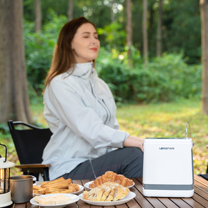 Concentrador de Oxígeno Portátil de Flujo Pulsado Longfian JAY-1000P, Aprobado por la FAA, Certificado ISO, para Viajes, Hogar y Uso en Exteriores - Product Image 3