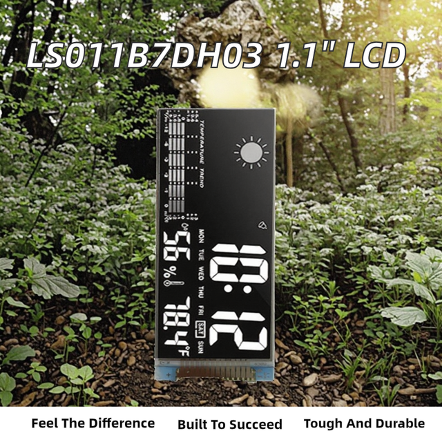 LS011B7DH03 New Original 1.1" 168*68 TFT LCD Screen Module with FPC Interface and LED Backlight 90 Days Warranty