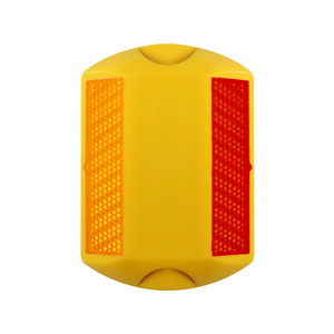 Borne <span class=keywords><strong>de</strong></span> signalisation routière réfléchissante en plastique ABS, marqueur <span class=keywords><strong>de</strong></span> chaussée, séparateur <span class=keywords><strong>de</strong></span> voie, œil <span class=keywords><strong>de</strong></span> chat pour <span class=keywords><strong>la</strong></span> sécurité routière et <span class=keywords><strong>la</strong></span> guidage des voitures dans les parkings - Product Image 5