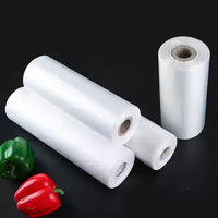 Supermarkt plastic produce zakken op rol, voor fruit, groenten, brood, voedselverpakkingen, opbergzakken, transparant