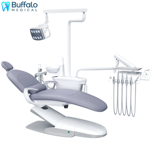 Poltrona Odontoiatrica Buffalo di Alta Gamma con Controllo Touch Intelligente, Comfort Ergonomico in Memory Foam, Prestazioni Cliniche Stabili - Product Image 1