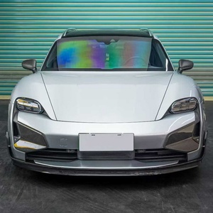 Panel Decorativo de Rejilla de Fibra de Carbono Seca para Modificación de Automóviles 2024-2025, Apto para Taycan - Product Image 4