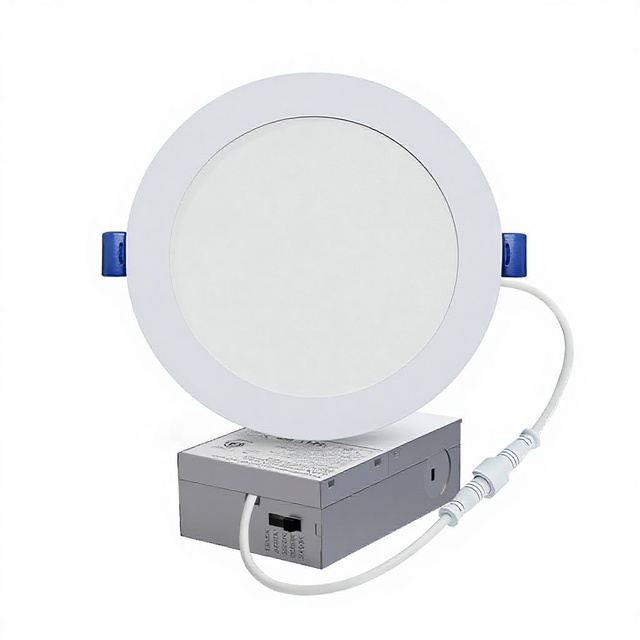USA in Stock Commercial Flat Brightness Slim Small Recessed Round 9w 12w 18w Led Panel Light