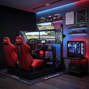 Asiento Deportivo Universal Ergonómico Estilo SR3 1035 Rending, Asiento de <span class=keywords><strong>Auto</strong></span> Modificado de Gamuza de Alta Gama <span class=keywords><strong>para</strong></span> Drift/Sim Racing - Product Image 4