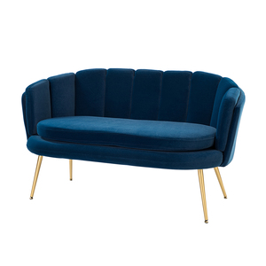 وسادة مبطنة بالمقعدين-أريكة قماشية فاخرة بتصميم حديث لغرفة المعيشة/الفندق - Product Image 2