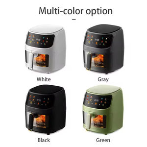 Freidora de Aire Digital de 1500W, 5.5L-8L, Multifunción, con Pantalla Táctil Visualizable, de Plástico, para Uso Doméstico - Product Image 6