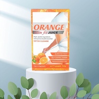Jus Orange Minceur Detox Poudre Instantanee Perte Poids Brule Graisse Controle Appetit Plante Fruit Boisson Sachet