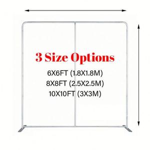 Custom Aluminum Windsock Pop up Display Stand with Backlit <b>Light</b> <b>Box</b> for Exhibition - Product Image 2