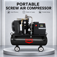 Compresseurs d'air industriels portables noirs de haute qualité pour l'utilisation en usine, atelier et production pneumatique (vente en gros)