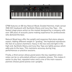 Station de travail synthétiseur CP88 (d'occasion) – Clavier arrangeur haut de gamme à action rapide, conçu et fabriqué en Indonésie - Product Image 5