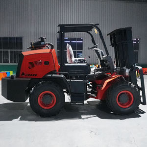 4x4 привод, компактный дизельный вилочный погрузчик 1,5 тонн, внедорожный вилочный погрузчик - Product Image 3