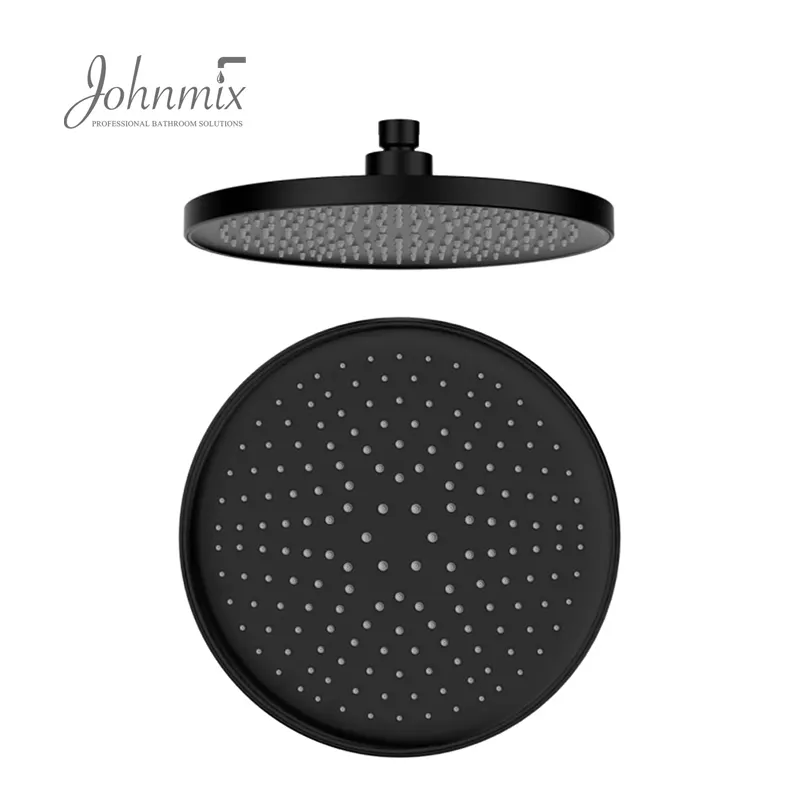 10 Inch Abs Douchekop Vloeibare Silicium Oppervlak Ronde Regendouche Voor Badkamer Douche Set