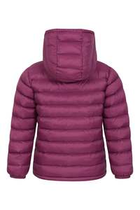 Veste matelassée pliable pour enfants, mode d'hiver pour l'extérieur, avec fermeture éclair et capuche pour filles - Product Image 3