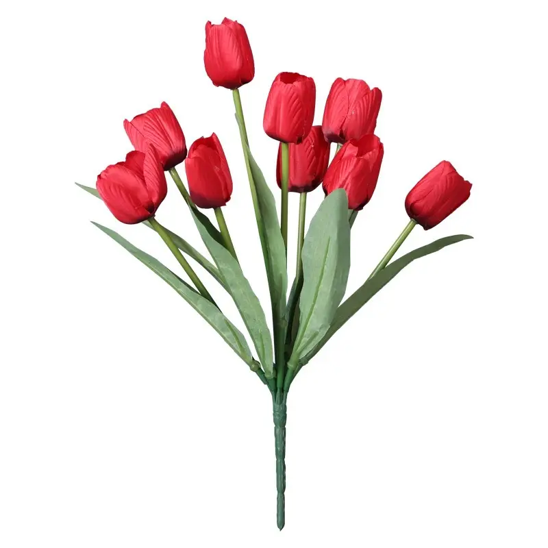 מקורה דקור צבעונים פרחים מלאכותיים באיכות גבוהה UV התנגדות מלאכותי פרחים