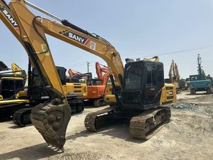 Excavadora SANY135 de Alta Calidad, Capacidad del Cucharón de 1.2 m, Peso Operativo de 13.5 t, Usada para Trabajos de Demolición en Construcción, Motor Pequeño - Product Image 5