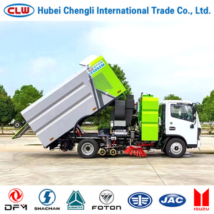 Camion balayeuse-aspireuse Dongfeng 4x2 de 5 mètres cubes pour le nettoyage des routes - Product Image 5