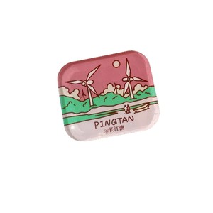 Aimant de réfrigérateur en acrylique Yijia, design Pingtan, résine époxy épaissie, autocollant magnétique mignon de dessin animé, cadeau pour la décoration de la maison - Product Image 5
