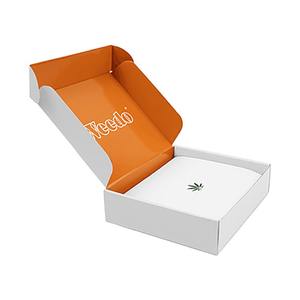 صندوق تغليف هدايا من الورق المقوى القابل لإعادة التدوير بشعار وردي، صندوق للأحذية والملابس، صندوق شحن ورقي للأعمال الصغيرة - Product Image 2