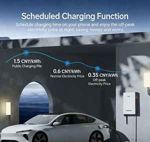 Nuevo Cargador de Pared para Vehículos Eléctricos OEM DC de 7KW 16A/32A, Estación de Carga Doméstica para Automóviles Eléctricos con Ahorro de Energía para Hongqi EQM5 NIO - Product Image 3