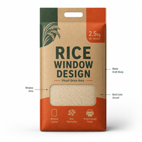 Sac en papier kraft blanc HONPAK de luxe, écologique, 100 g/m², avec poignées, pour emporter café et nourriture, sacs bruns avec logo imprimé