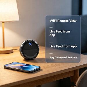 OiKay Mini Wireless 4G Security Camera 1080P PIR Motion Detection Battery Operated Camera Wall Ceiling Mount Home Office - Product Image 1
