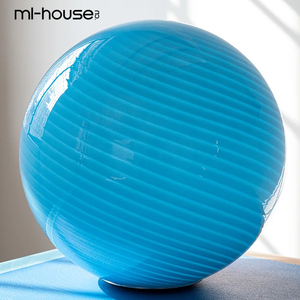 Lámpara Colgante LED de Cristal de <span class=keywords><strong>Murano</strong></span>, Estilo Italiano, Burbujas de Caramelo, Iluminación para Sala de Estar y Dormitorio, Ambiente Artístico - Product Image 3