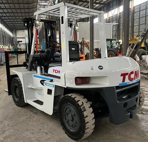 Carretilla elevadora TCM de 7 toneladas de segunda mano de alta calidad, carretilla elevadora FD70 usada barata fabricada en Japón usada TCM - Product Image 2